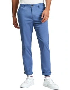 Signature Slim Stretch Chino in Indigo