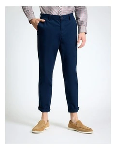 Signature Slim Stretch Chino in Dark Navy