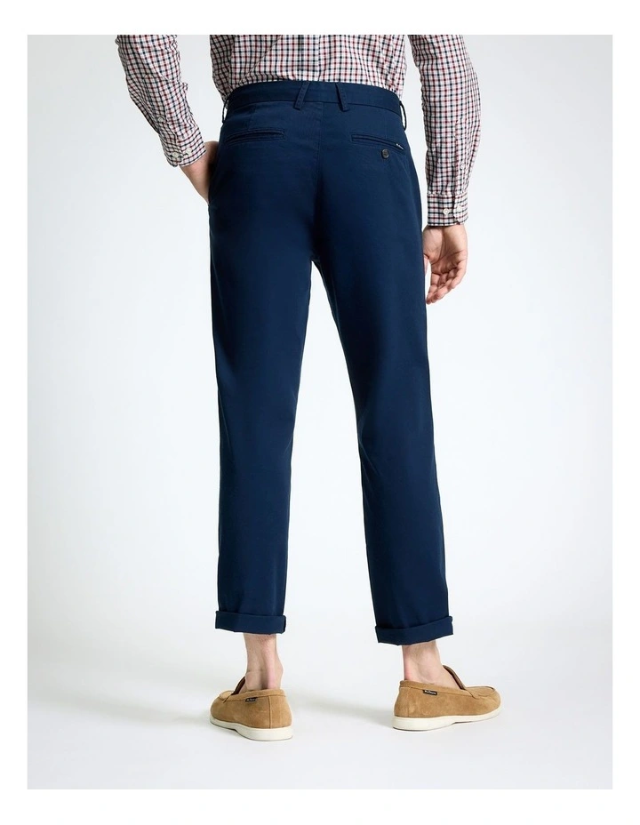 Signature Slim Stretch Chino in Dark Navy image 2