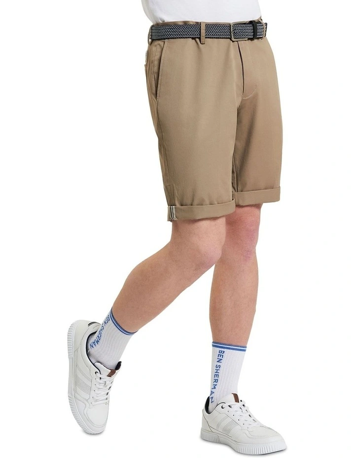 Signature Chino Short in Stone image 1