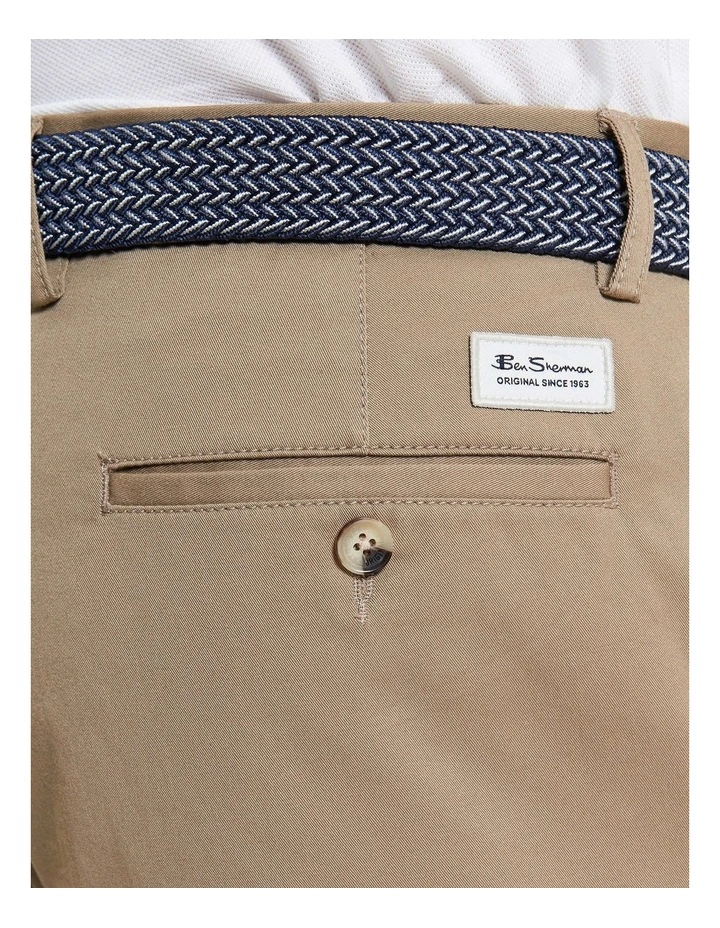 Signature Chino Short in Stone image 4