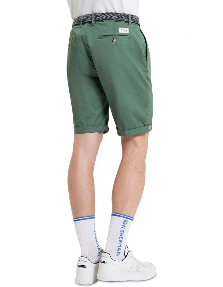 Signature Chino Short in Pale Khaki image 2