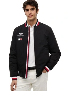 Cadillac Formula 1 Team Replica Varsity Jacket in Black