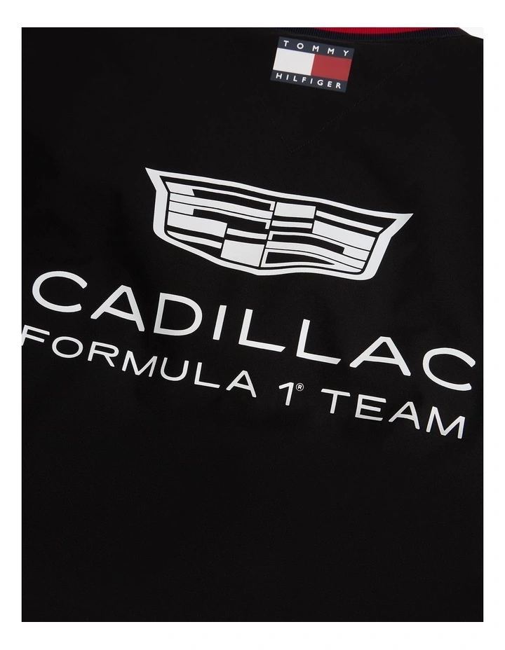 Cadillac Formula 1 Team Replica Varsity Jacket in Black image 6
