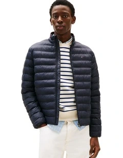 Packable Quilted Jacket in Navy
