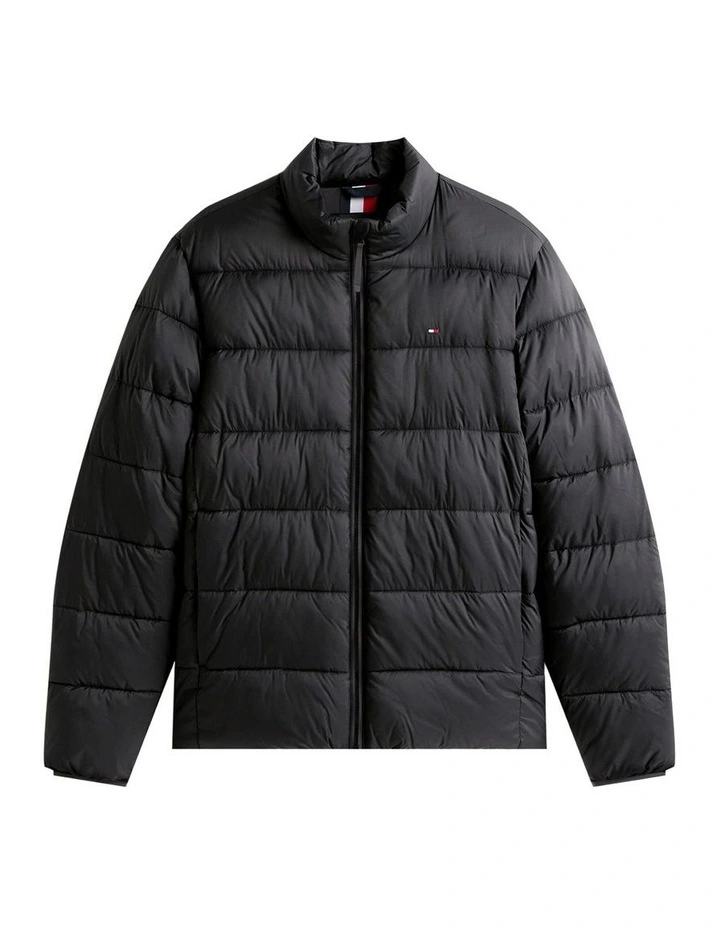 Stand Collar Jacket in Black image 5