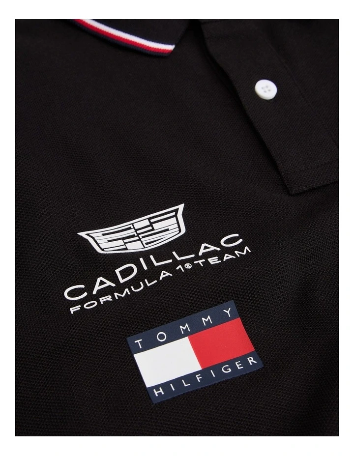 Cadillac Formula 1 Team Replica Polo Shirt in Black image 6