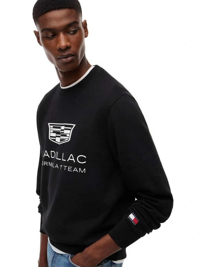 Cadillac Formula 1 Team Logo Sweatshirt in Black image 2