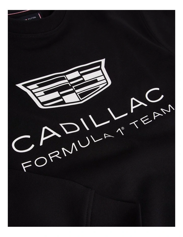 Cadillac Formula 1 Team Logo Sweatshirt in Black image 5