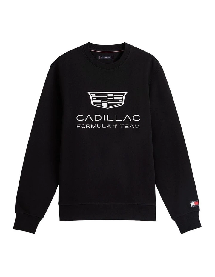 Cadillac Formula 1 Team Logo Sweatshirt in Black image 6