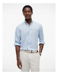 Pigment Linen Shirt in Blue