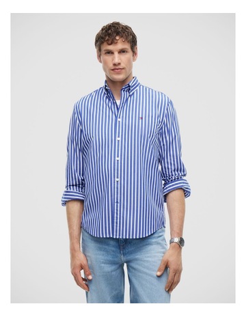 Wedge Blue / Stripe colour