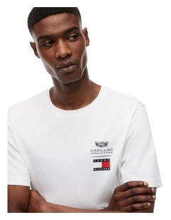 Cadillac Formula 1 Team Logo T-shirt in White