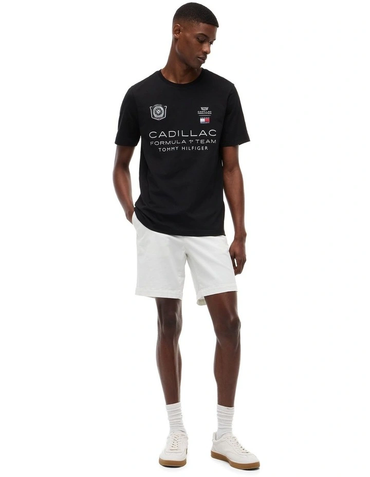 Cadillac Formula 1 Team Back Graphic T-shirt in Black image 5