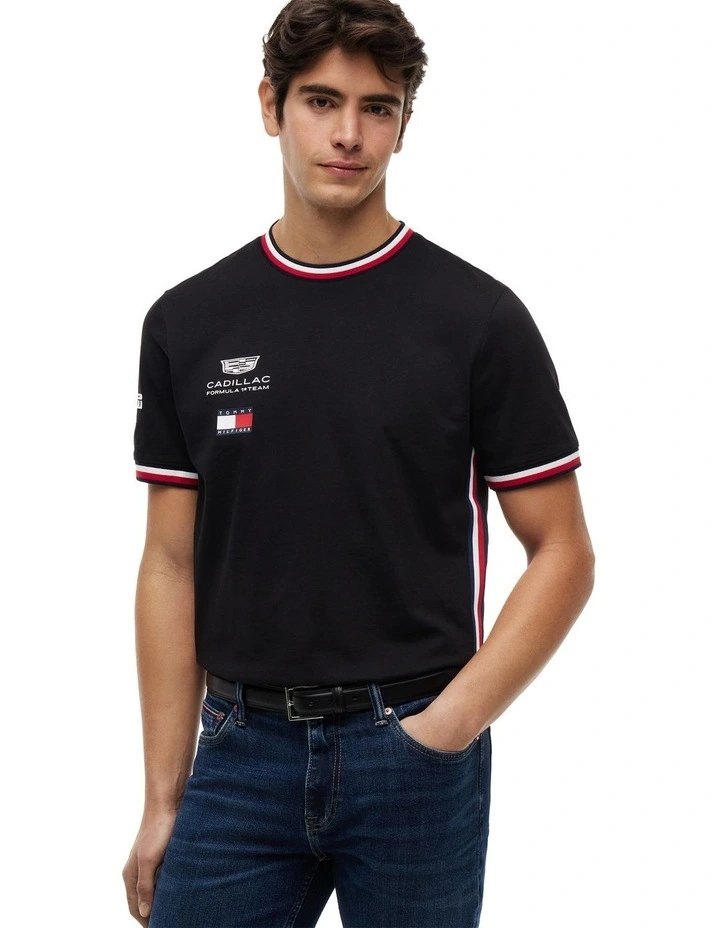 Cadillac Formula 1 Team Replica T-shirt in Black image 1