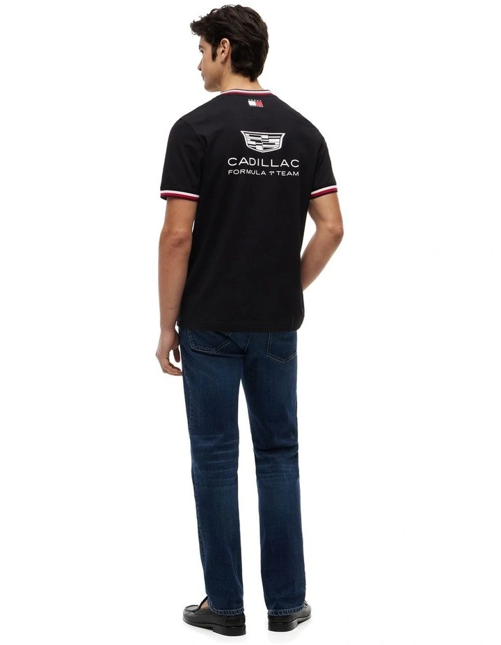 Cadillac Formula 1 Team Replica T-shirt in Black image 3
