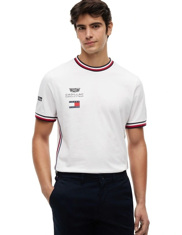 Cadillac Formula 1 Team Replica T-shirt in White image 1
