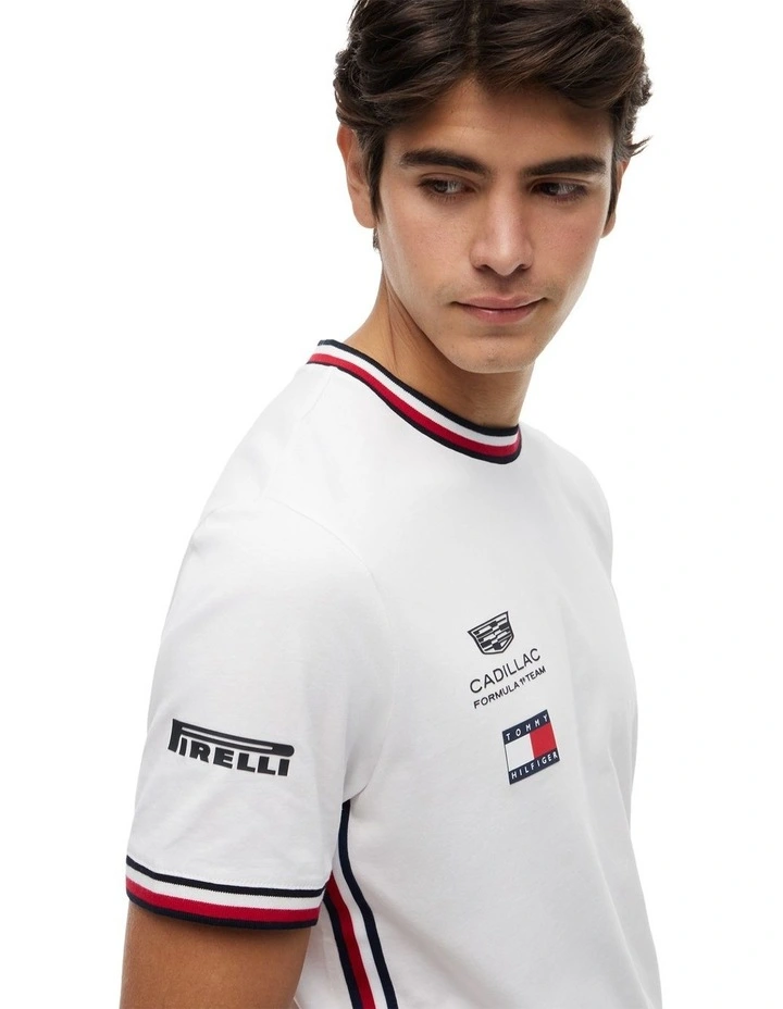 Cadillac Formula 1 Team Replica T-shirt in White image 2
