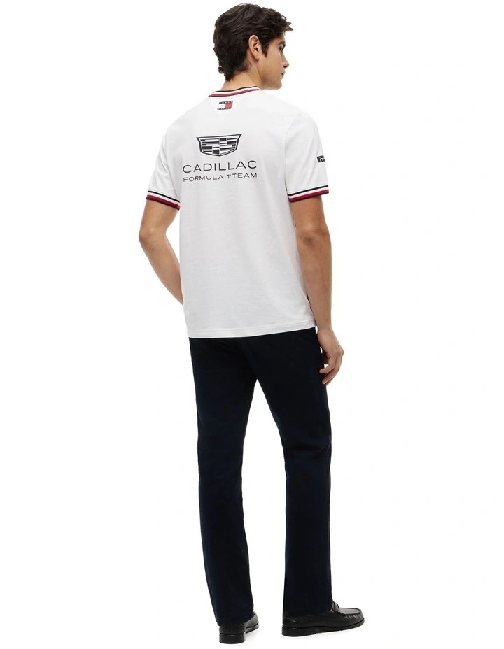 Cadillac Formula 1 Team Replica T-shirt in White image 3