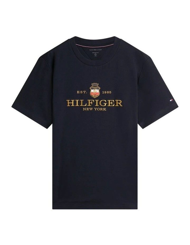 Icon Graphic Tee in Navy image 6