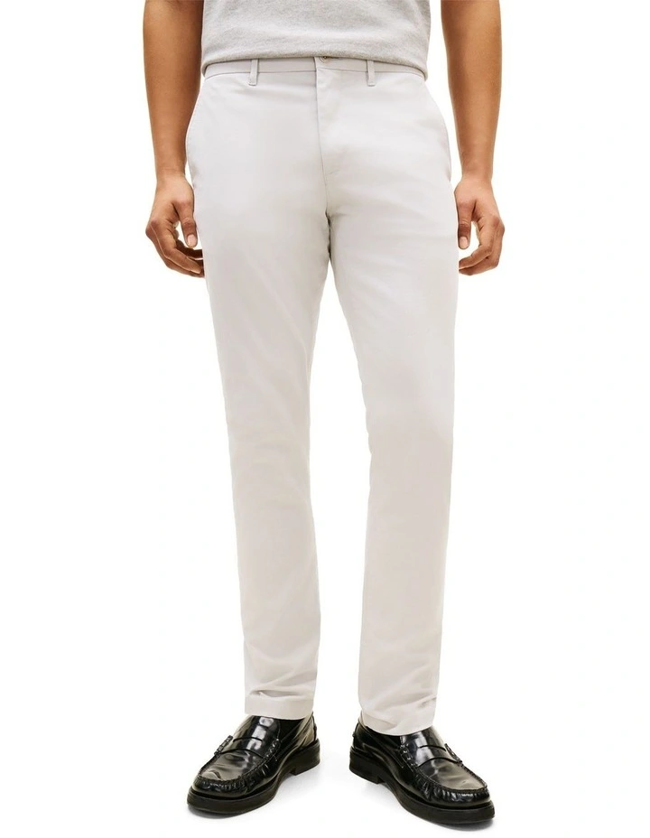 1985 Essential Bleecker Slim Fit Chinos in Grey image 1