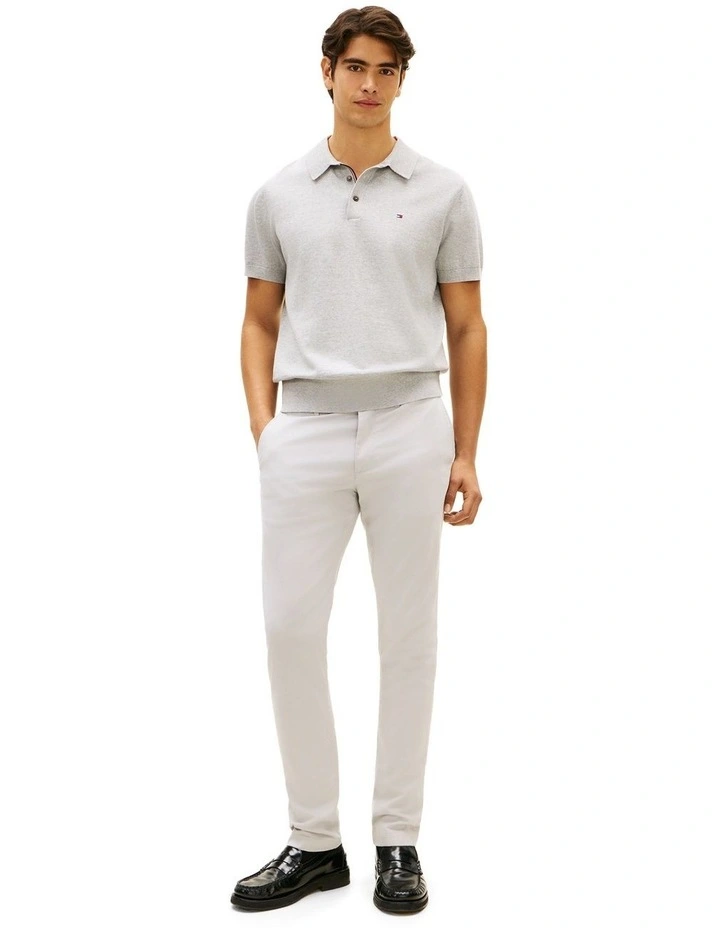 1985 Essential Bleecker Slim Fit Chinos in Grey image 3