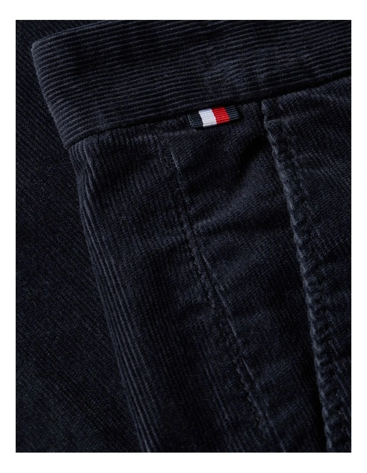 Denton Straight Corduroy Chinos in Navy image 6