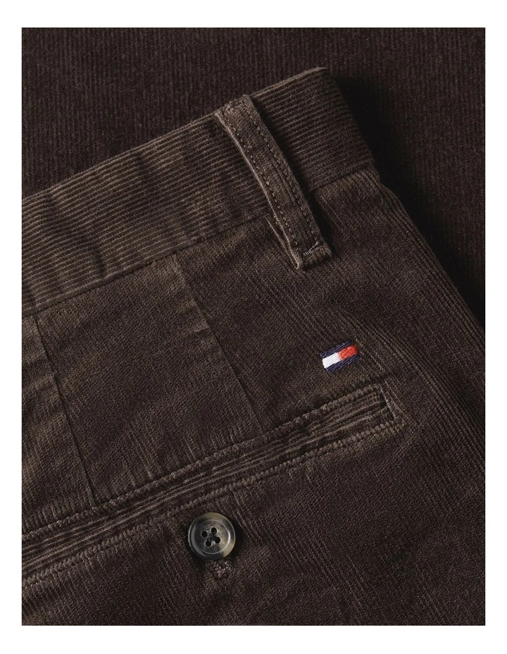 Denton Straight Corduroy Chinos in Brown image 6