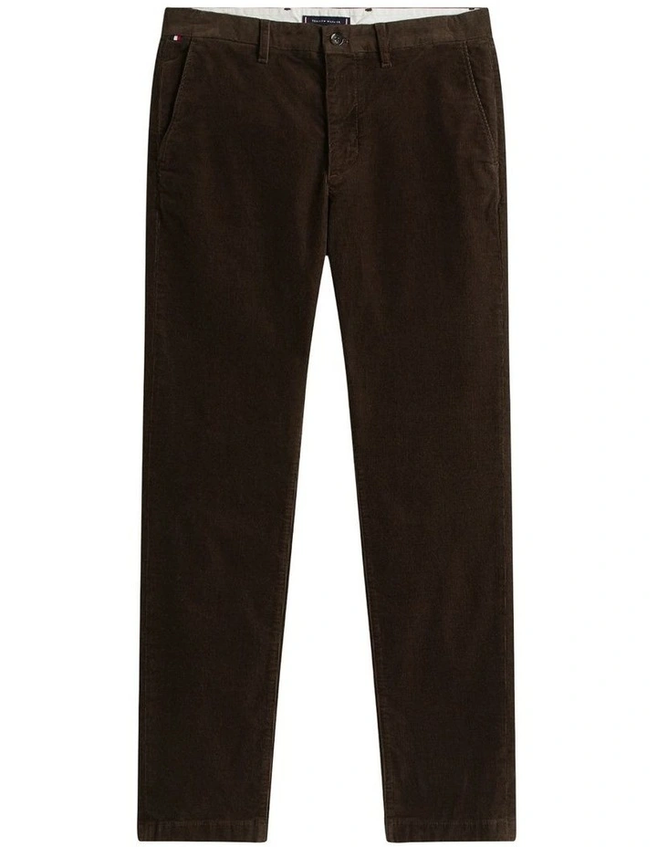 Denton Straight Corduroy Chinos in Brown image 7