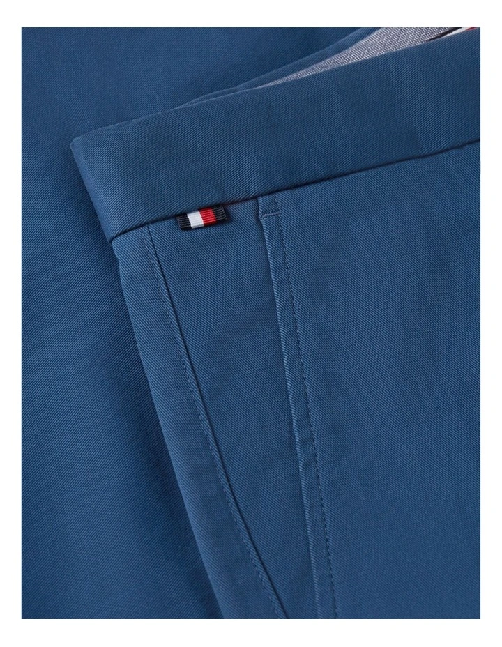 1985 Collection Denton Fitted Chinos in Blue image 5