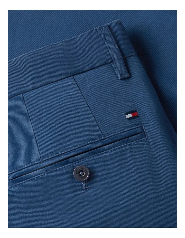 1985 Collection Denton Fitted Chinos in Blue image 6
