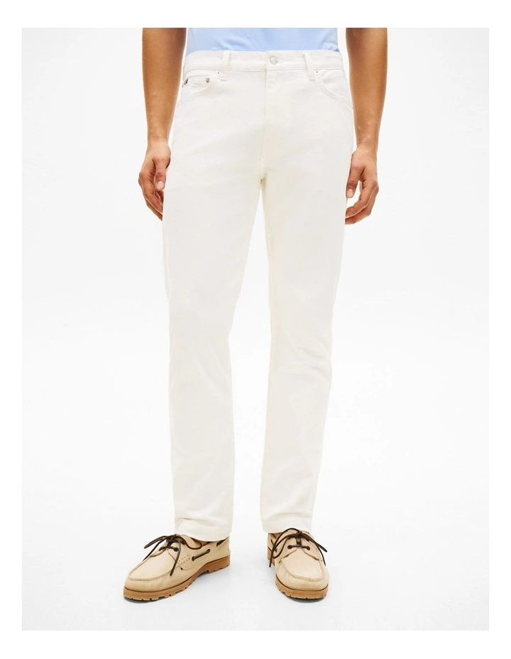 Denton Straight Slim Jeans in Denim image 1