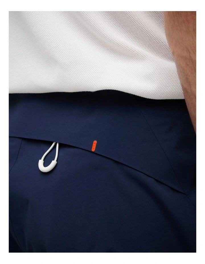 Relaxed 9.5 Inseam Regatta Cargo Shorts in Blue image 4