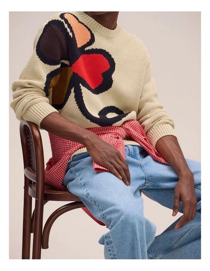 Todd Knit Ecru image 4