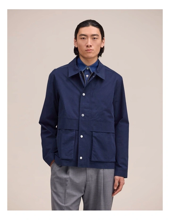 Paulo Jacket Navy Blue image 1