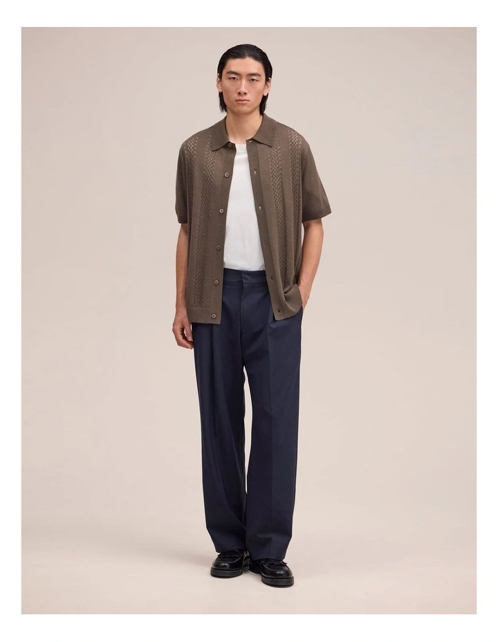 Thor Short Sleeve Cardigan Mable Husk image 3