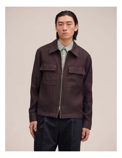 Alban Jacket Deep Truffle