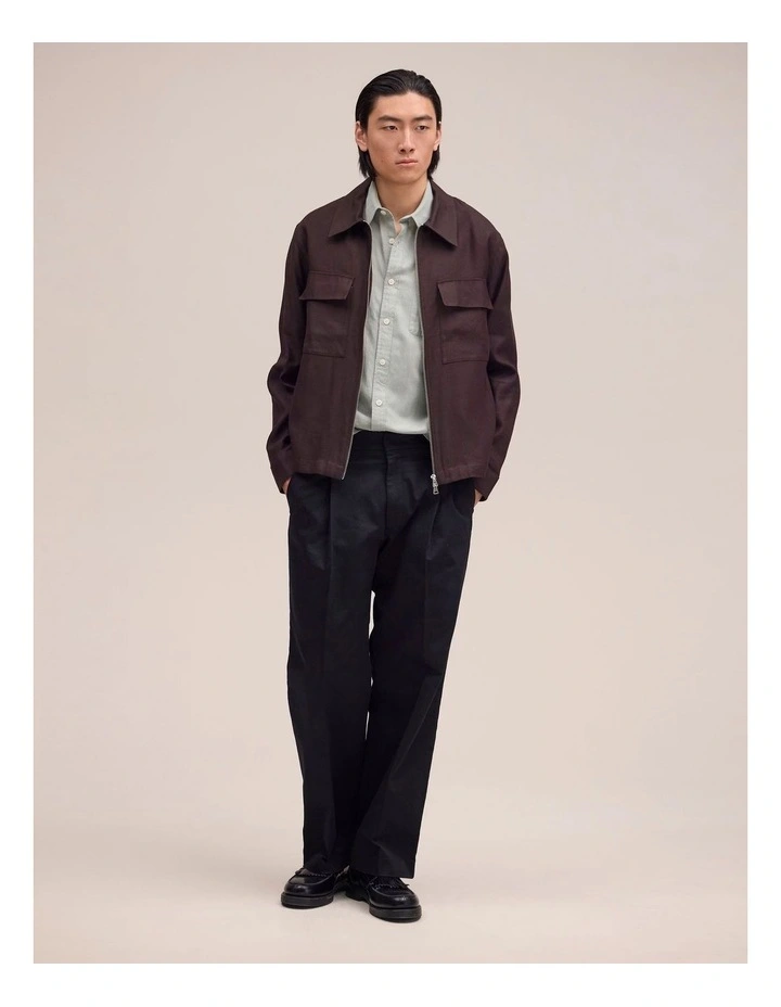 Alban Jacket Deep Truffle image 3