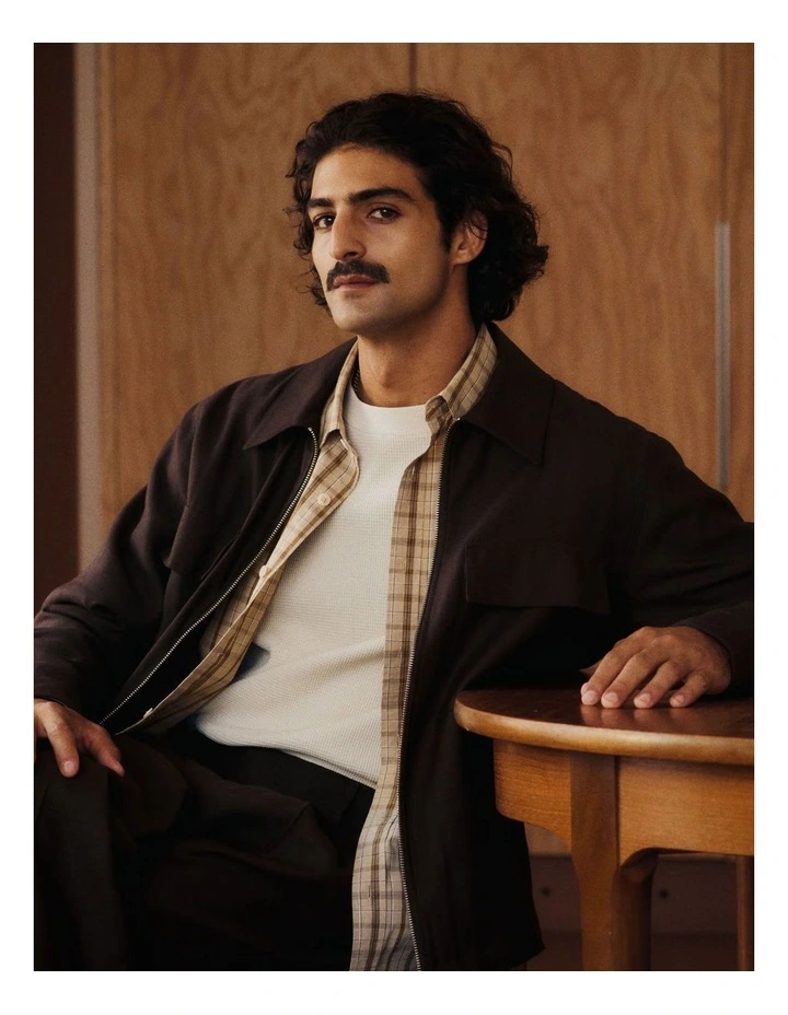 Alban Jacket Deep Truffle image 4
