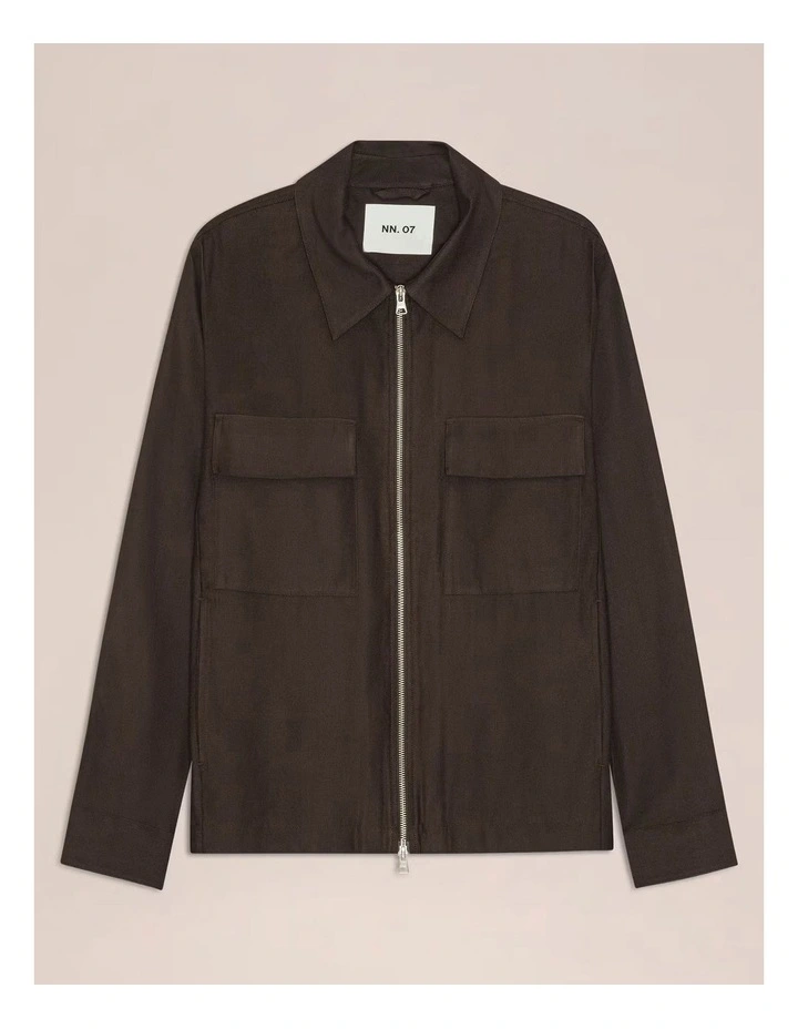 Alban Jacket Deep Truffle image 5