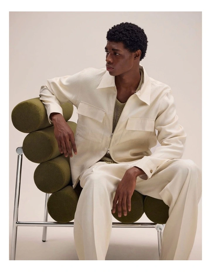 Alban Jacket Ivory image 4