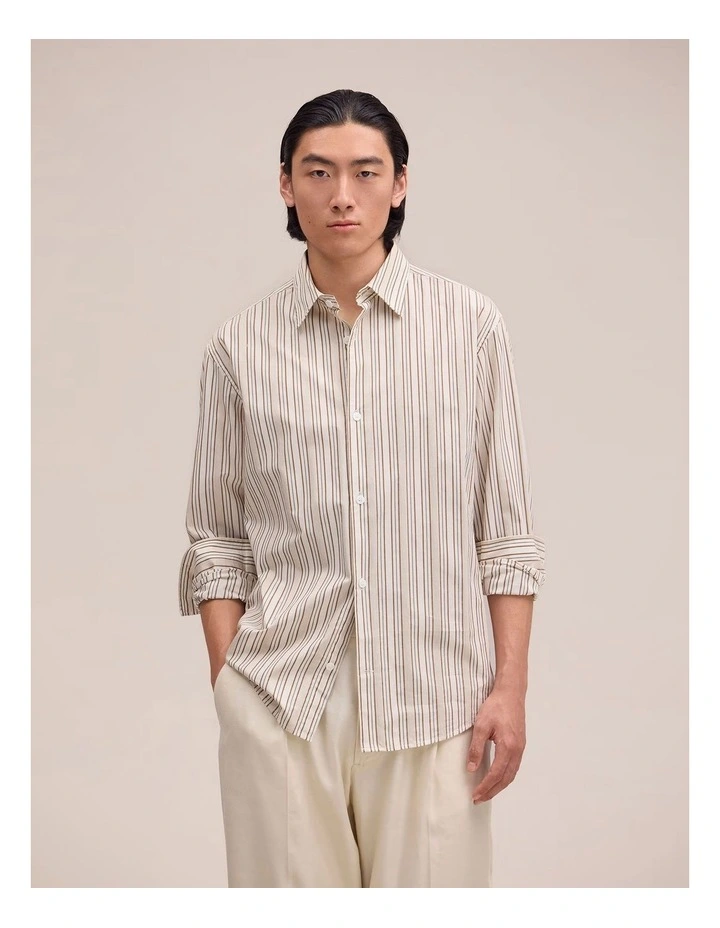 Freddy Long Sleeve Shirt Prairie Stripe image 1