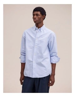 Colby Long Sleeve Shirt Blue Stripe