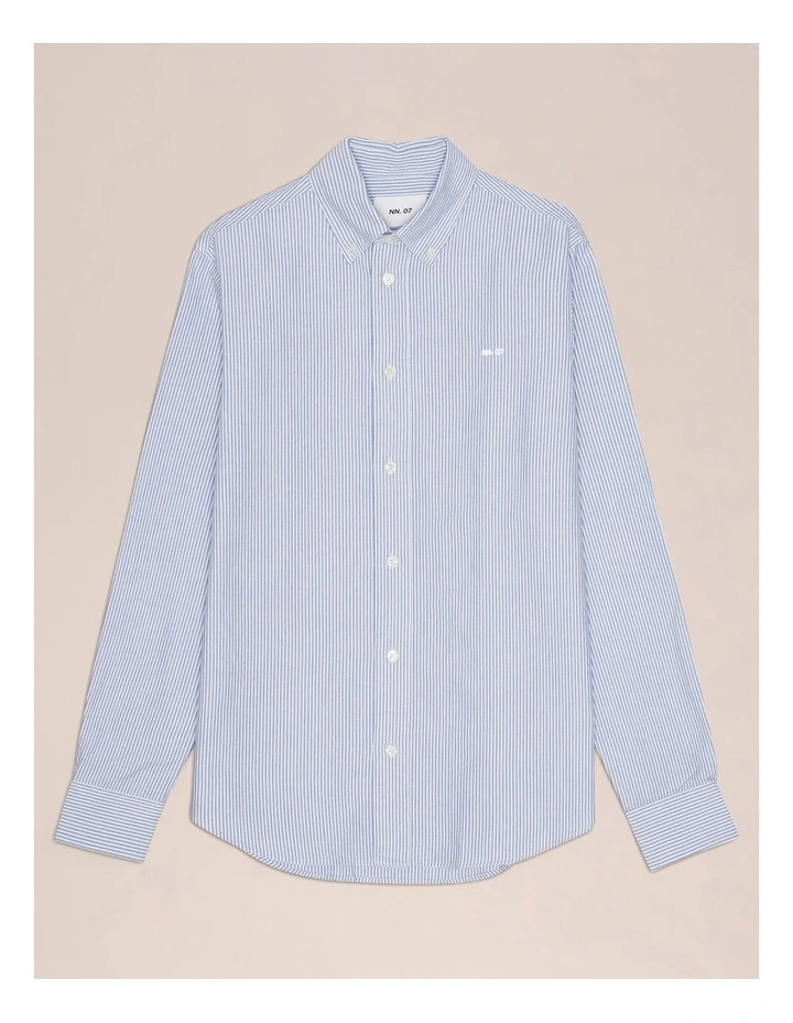 Colby Long Sleeve Shirt Blue Stripe image 4