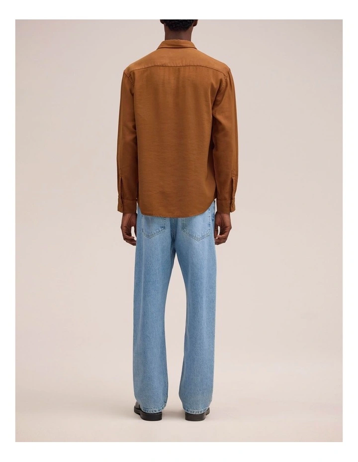 Deon Long Sleeve Shirt Cinnamon image 2