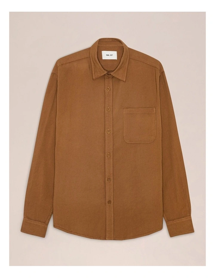 Deon Long Sleeve Shirt Cinnamon image 4