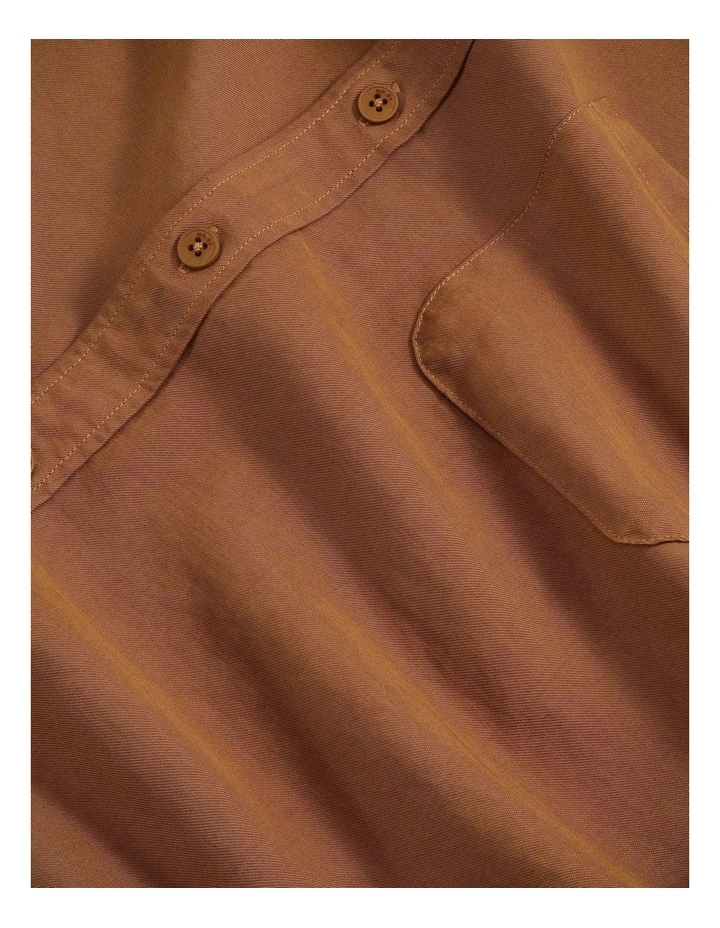 Deon Long Sleeve Shirt Cinnamon image 5