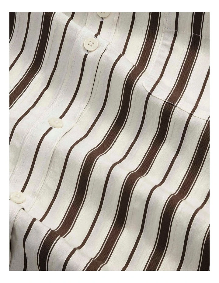 Deon Long Sleeve Shirt Deep Truffle image 5