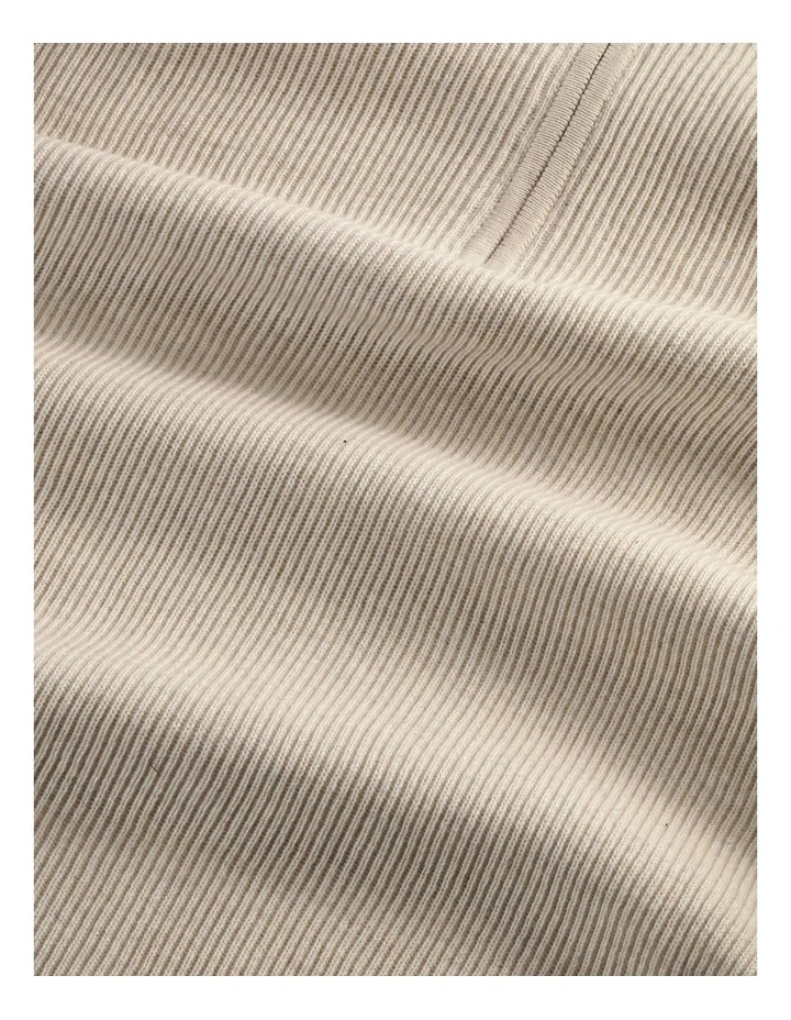 Hansie Zip Polo Ivory image 5