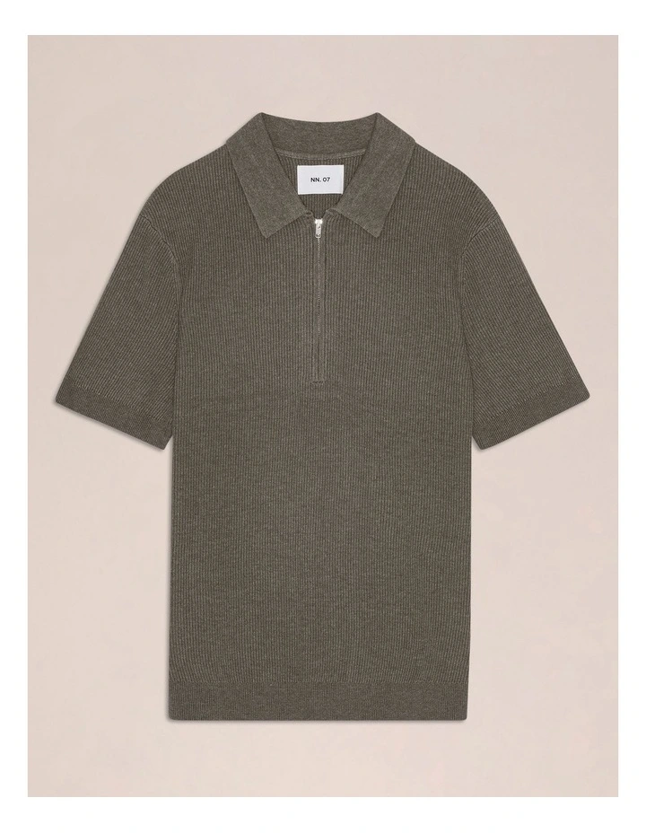 Hansie Zip Polo Capers image 4